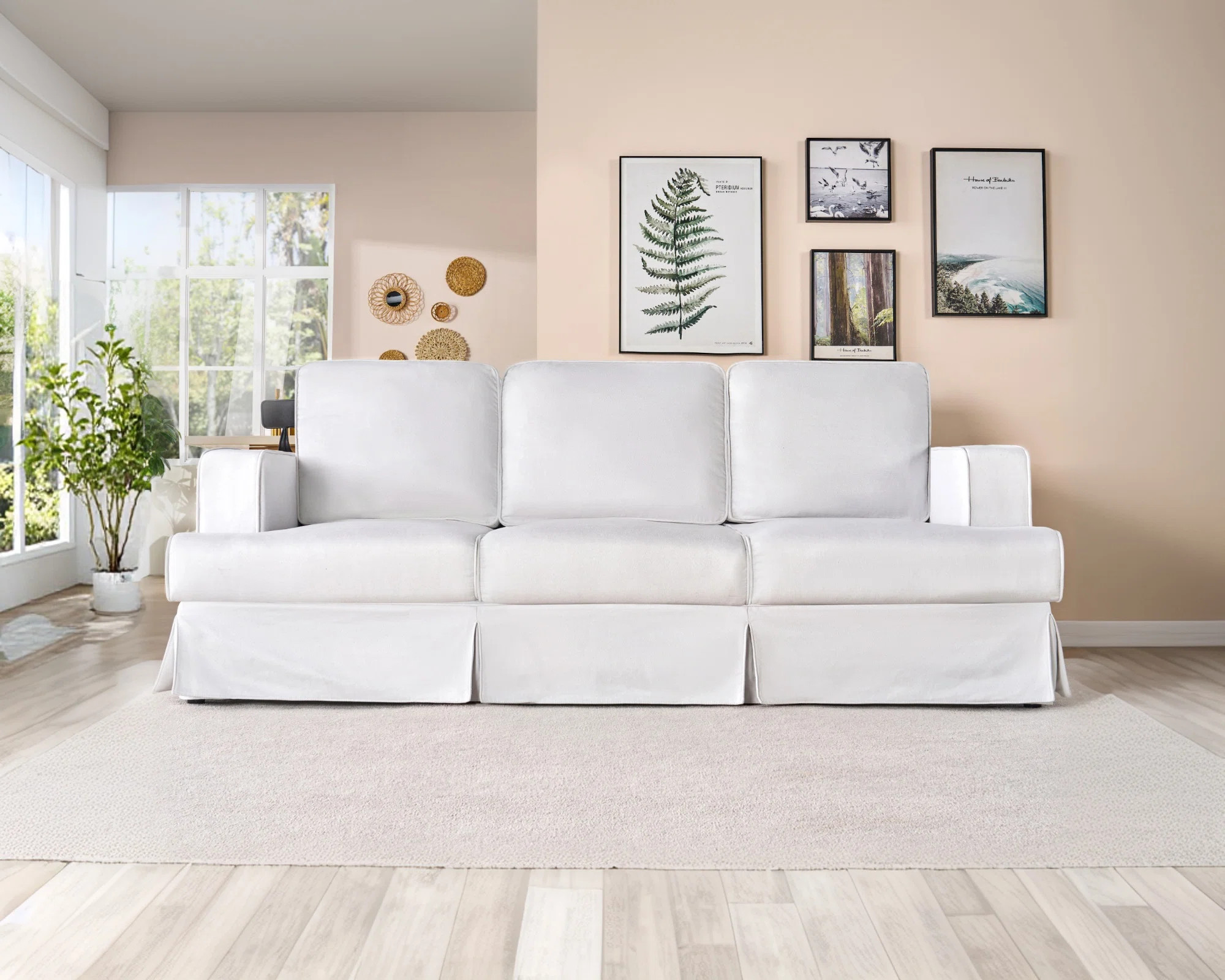 Wade Logan® Cesario 89'' Square Arms Sofa | Wayfair | Wayfair North America