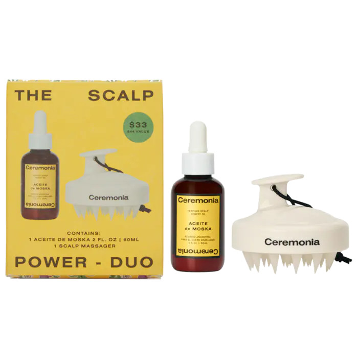 Aceite de Moska Hair Oil & Scalp Massager Set | Sephora (US)