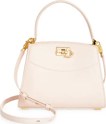 Small Studio Box Leather Top Handle Bag | Nordstrom