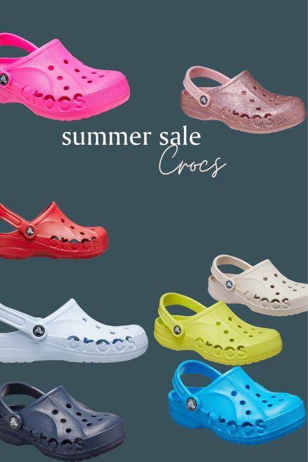 Summer sale on crocs! Up to 50% off and all sizes baby - adult! Hurry sizes are going like hot cakes. #walmartpartner @walmart 