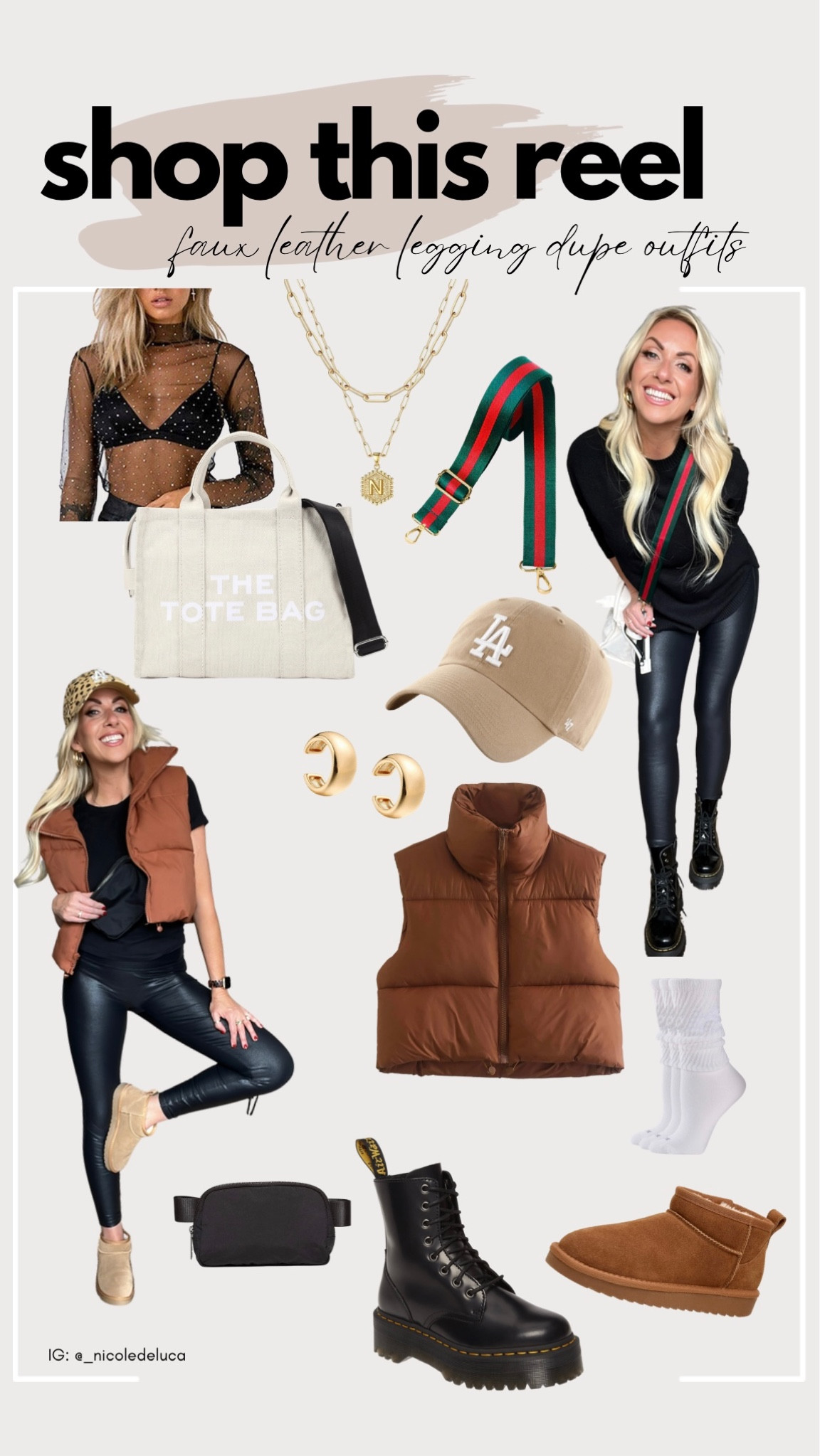 Faux Leather Legging Outfit Inspo

#LTKFind #LTKunder50 #LTKstyletip