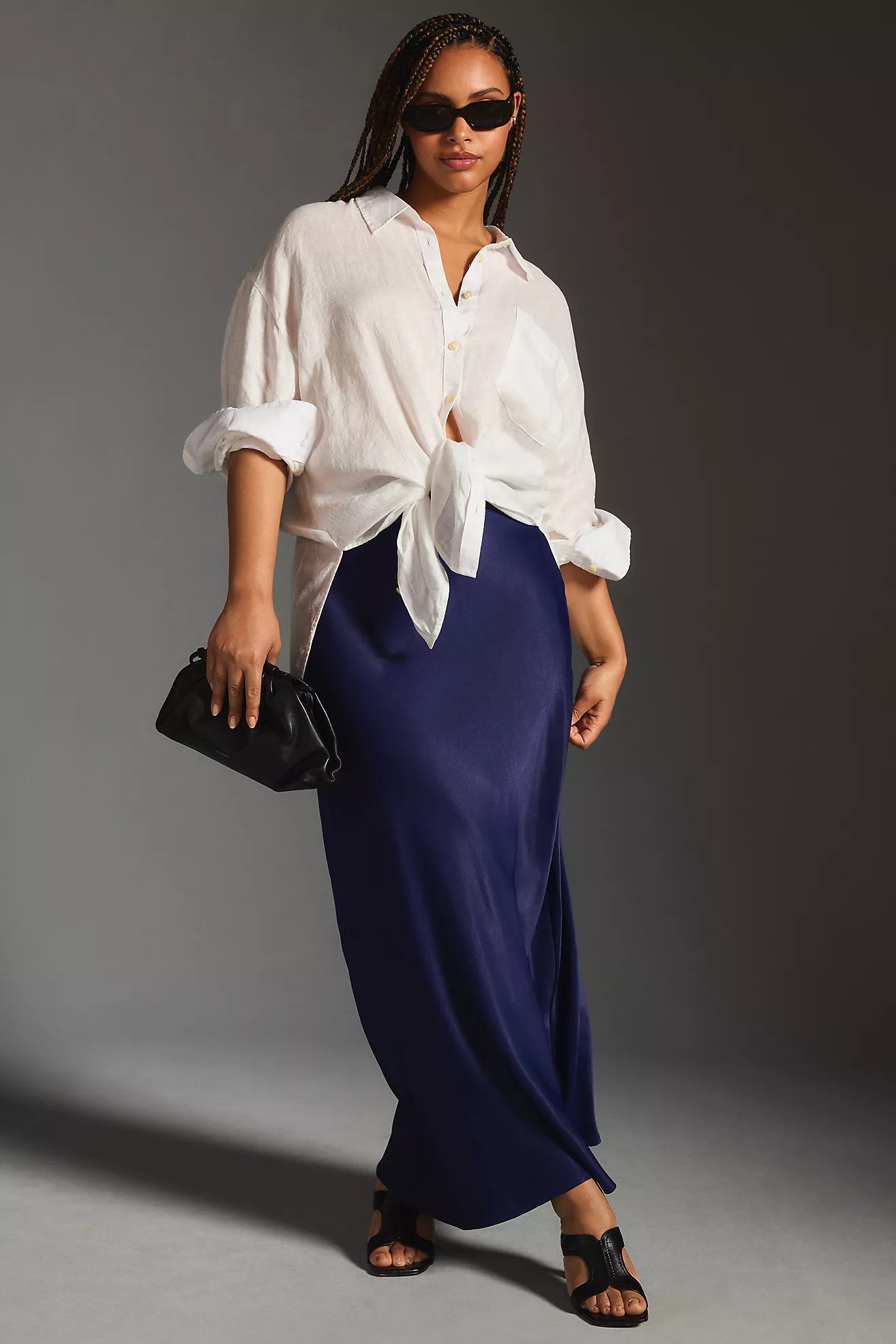 The Bennet Buttondown Shirt by Maeve: Linen Edition | Anthropologie (US)