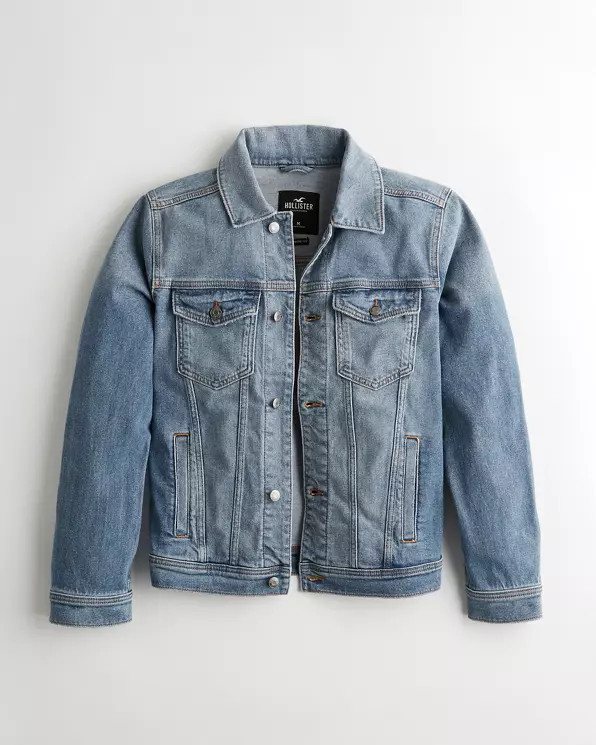 Stretch Denim Jacket | Hollister US