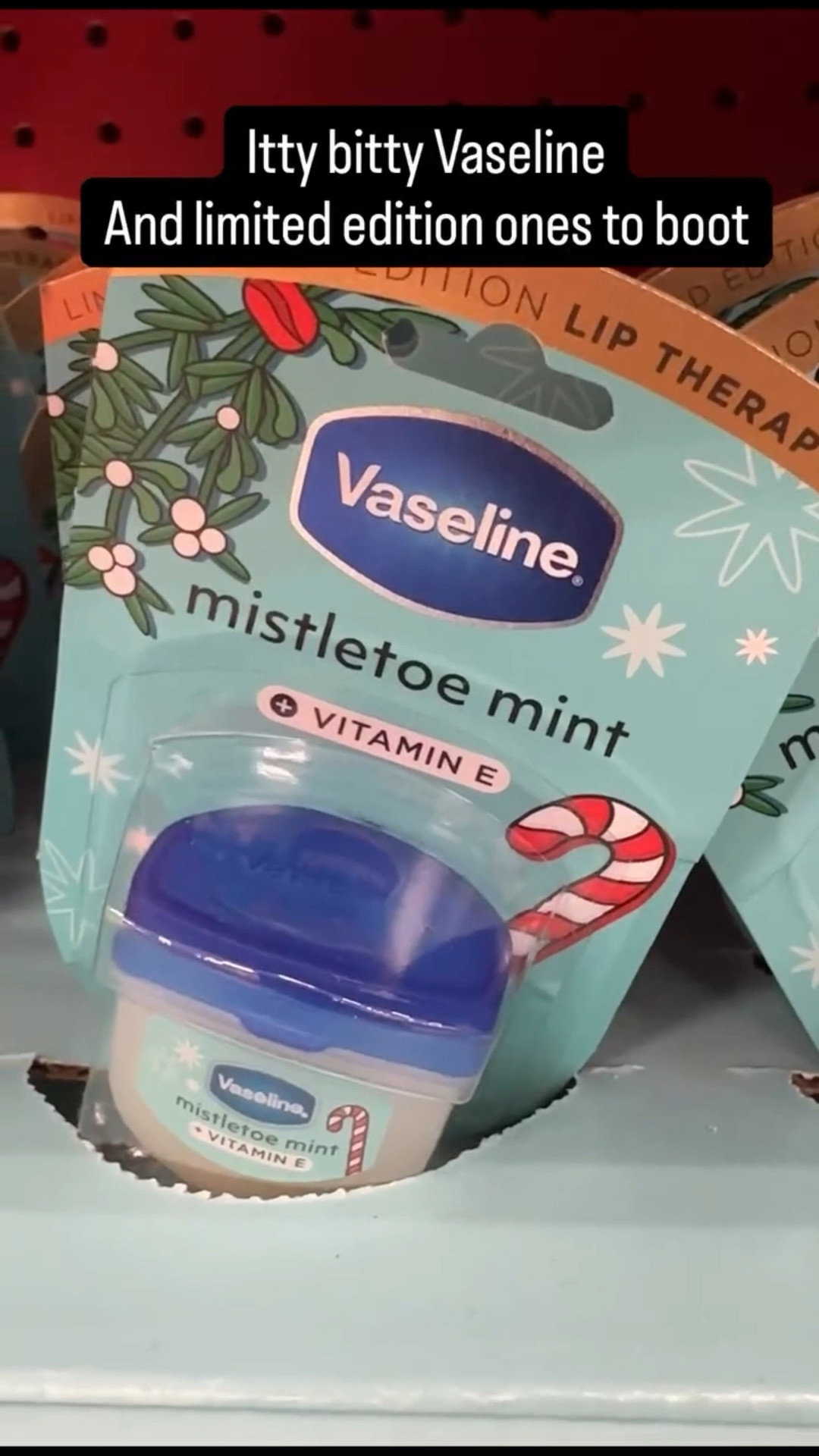 These Vaselines at checkout were the absolute cutest itty bitty practical items. They are perfect stocking stuffers that won’t break the bank 👍
Life in my 30s means practicality and cuteness over cuteness alone  

#LTKGiftGuide #LTKBeauty #LTKselfcare