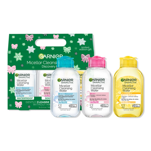 SkinActive Micellar Face Cleansing Holiday Kit Travel-size | Ulta