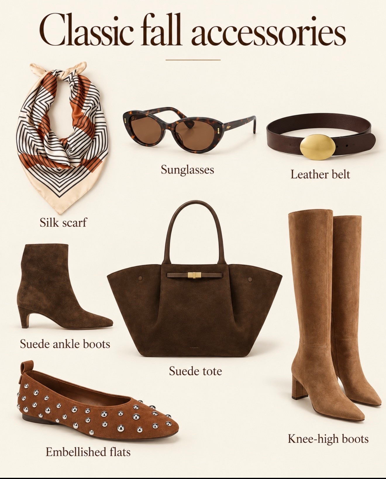 Fall accessories, boots, scarf, suede bag

#LTKgrwm #LTKootd #LTKOver40