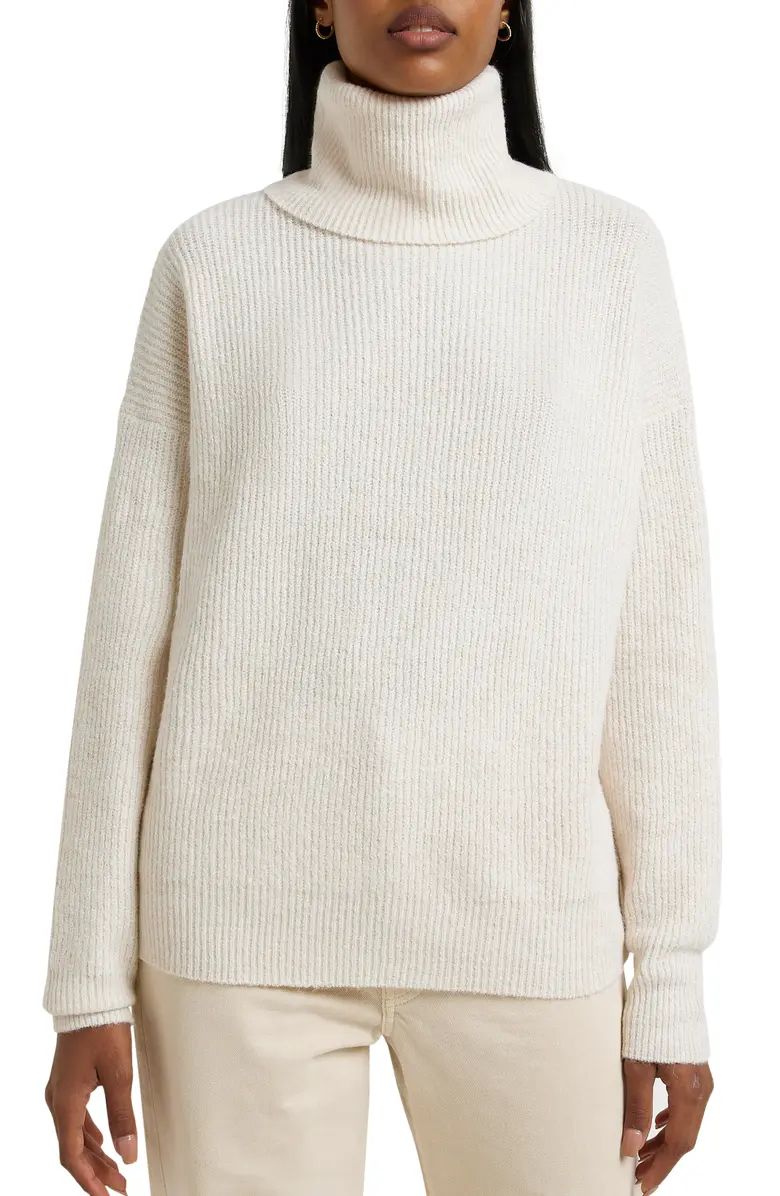 River Island Rib Turtleneck Sweater | Nordstrom | Nordstrom