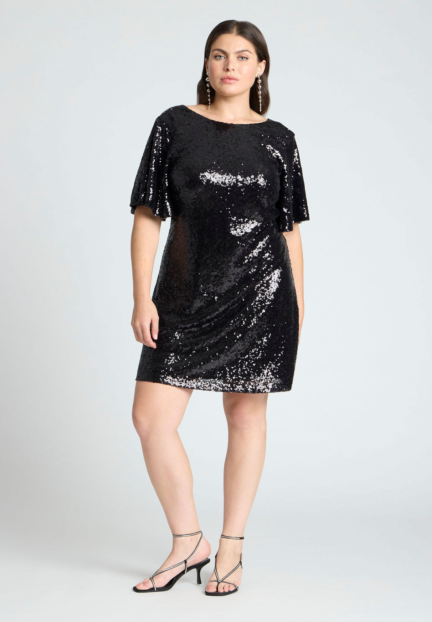 Tee Sequin Mini Dress | Eloquii