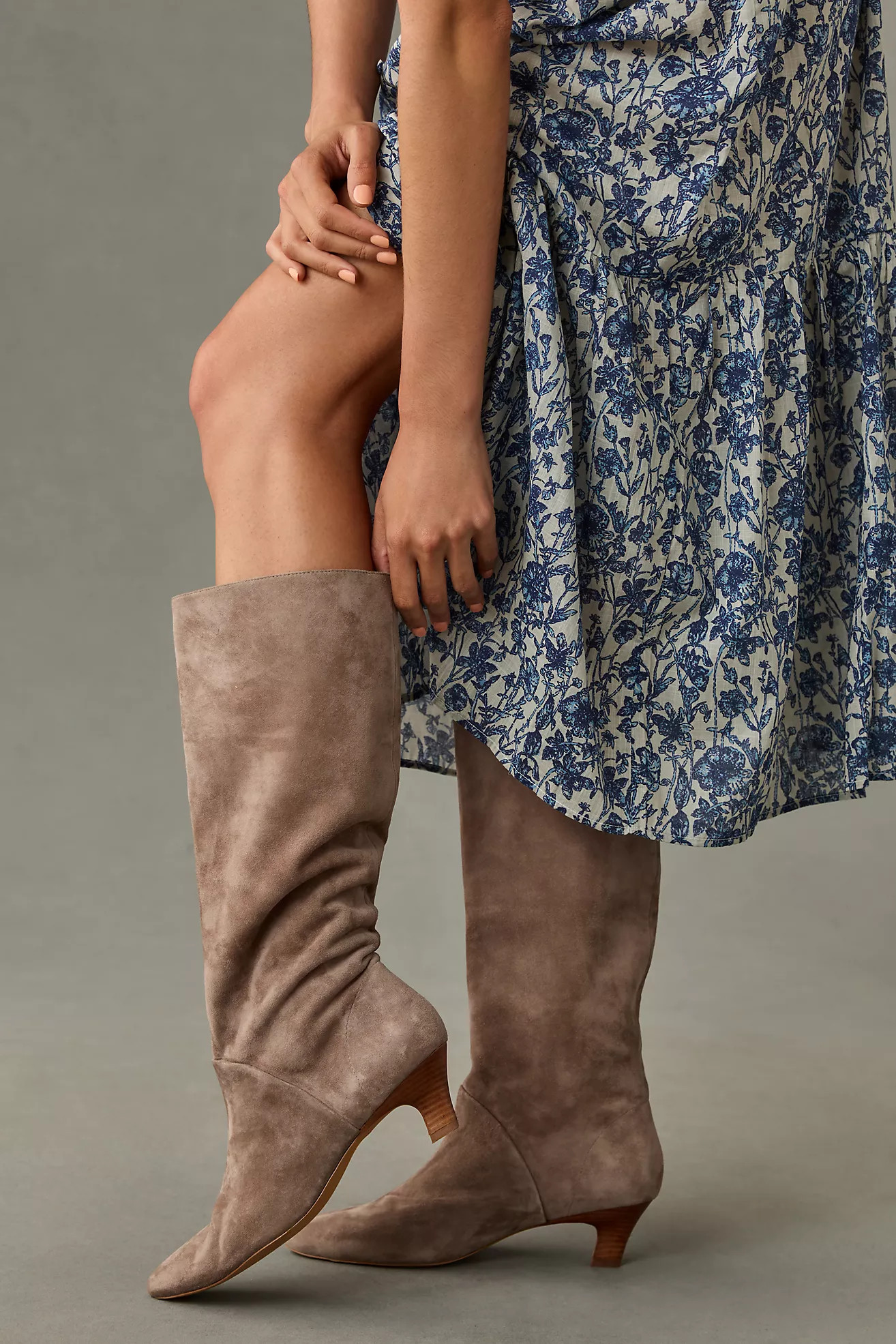 Silent D Erena Kitten-Heel Boots | Anthropologie (US)
