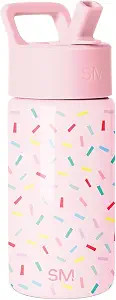 Simple Modern Kids Water Bottle with Straw Lid | 14oz Insulated Stainless Steel Kids Tumbler & Sp... | Amazon (US)