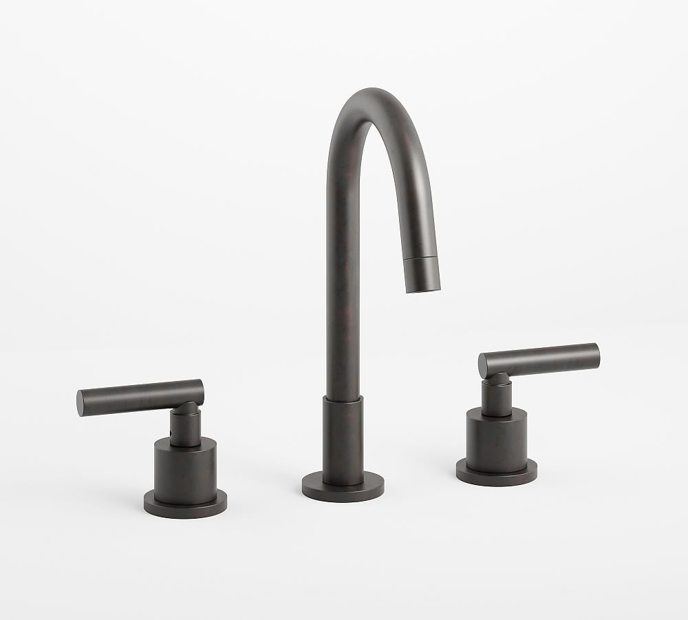 Exton Lever Handle Widespread Bathroom Sink Faucet | Pottery Barn (US)