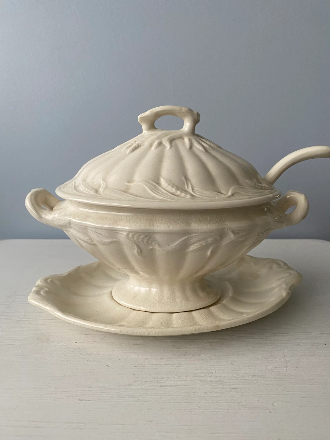 Ironstone Serving Dish Tureen with Lid Under plate and Ladle Wilkinson England | Etsy (US)