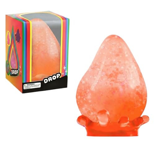 DPKLAD 2026 New Squishy Stress Ball,Water Drop Fidget Stress Ball,Ice Squishy Stress Cube-Drop Malt Sugar Balls Slow Rise Relief Fidget Sensory for Anxiety Stress Party Favors（Orange） | Amazon (US)