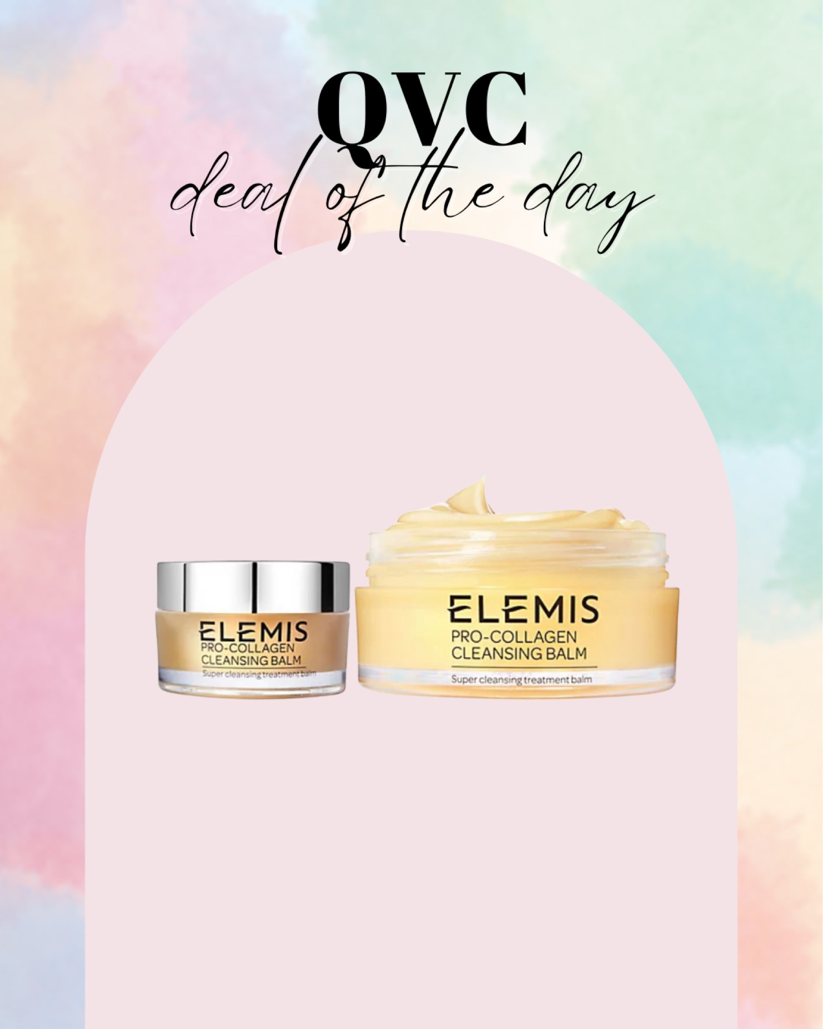QVC SALE!! Elemis is having a huge sale right now on QVC, so hurry and get it before it’s gone! This cleansing balm is $58!!

QVC, Elemis, Elemis London, QVC sale, skincare, skincare products, cleansing balm

#QVC #ElemisLondon #Elemis #Elemissale #skincare #skincareproducts #cleansingbalm

#LTKbeauty #LTKunder100 #LTKsalealert