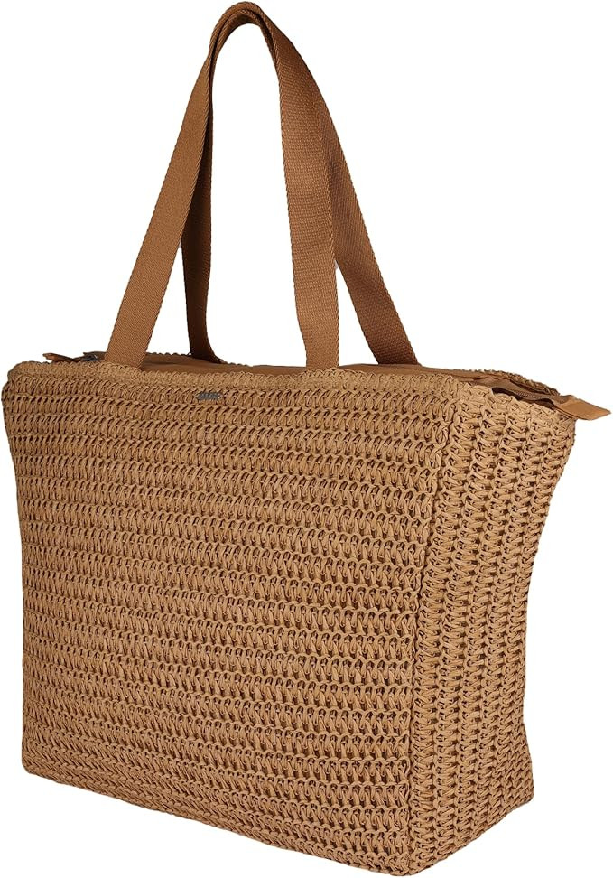 Roxy Women's Beach Tote Bag | Travel | Vacation | Straw | Lightweight | Breathable | Amazon (US)