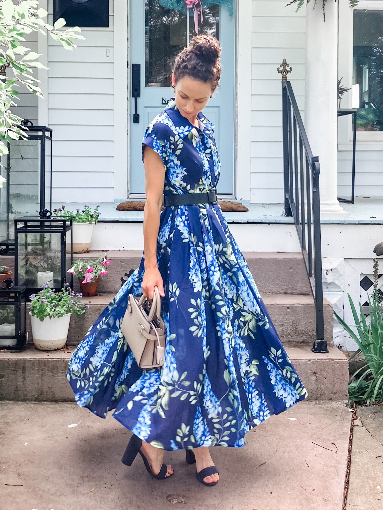 Beautiful modest dress!
Petite outfit. Modest outfit. Summer outfit  

#LTKOver40 #LTKStyleTip #LTKPetite