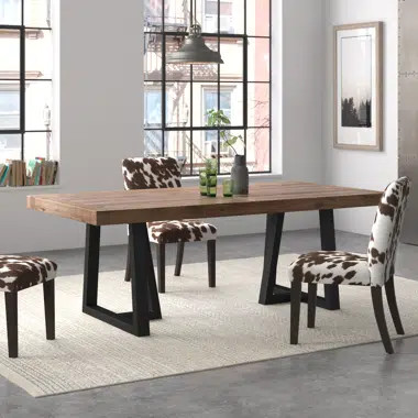 Brooksville 72" Trestle Dining Table | Wayfair Professional