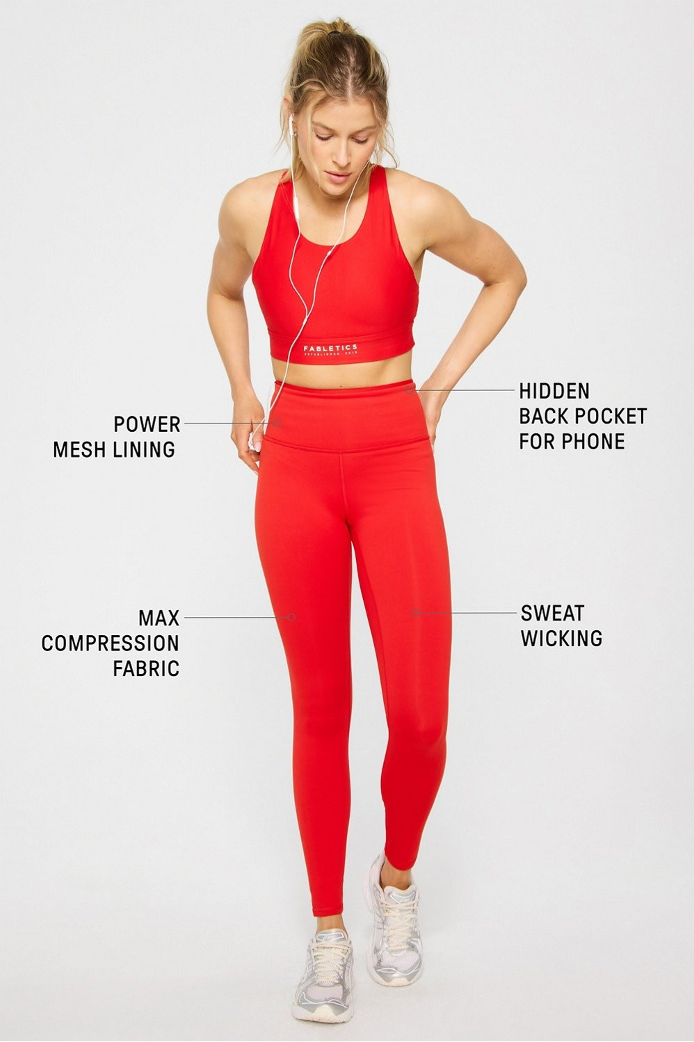 Boost PowerHold® High-Waisted Legging | Fabletics