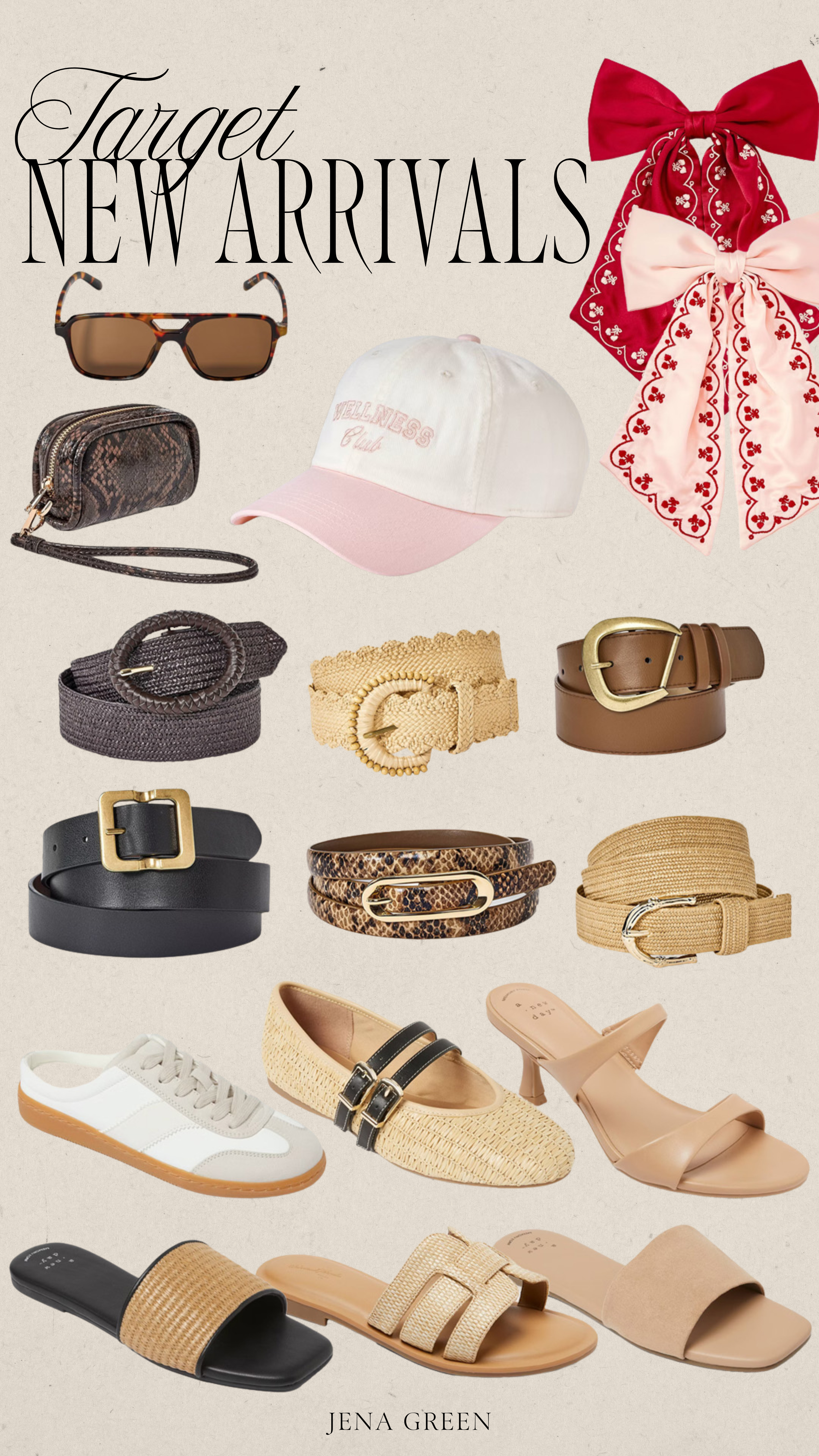 Target Accessories | Target New Fashion | Target New Belts | Target Sunglasses | Target Spring Shoes | Target Look for Less 

 

#LTKSeasonal #LTKFindsUnder50 #LTKFindsUnder100