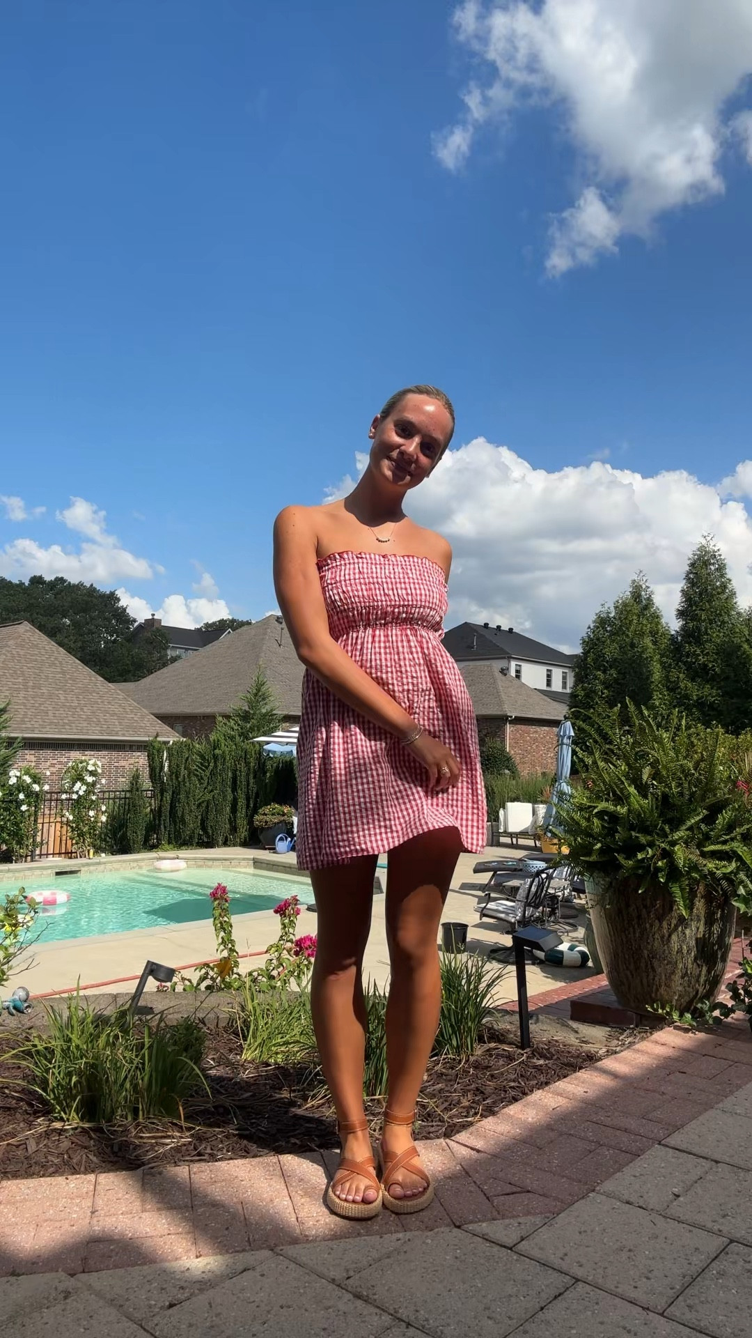 Free People dress and Dolce Vita shoes! The dress is so cute for summer or a game day and doubles as a skirt & the shoes are on sale👏🏼👏🏼❤️❤️

#LTKSeasonal #LTKSaleAlert #LTKFindsUnder100