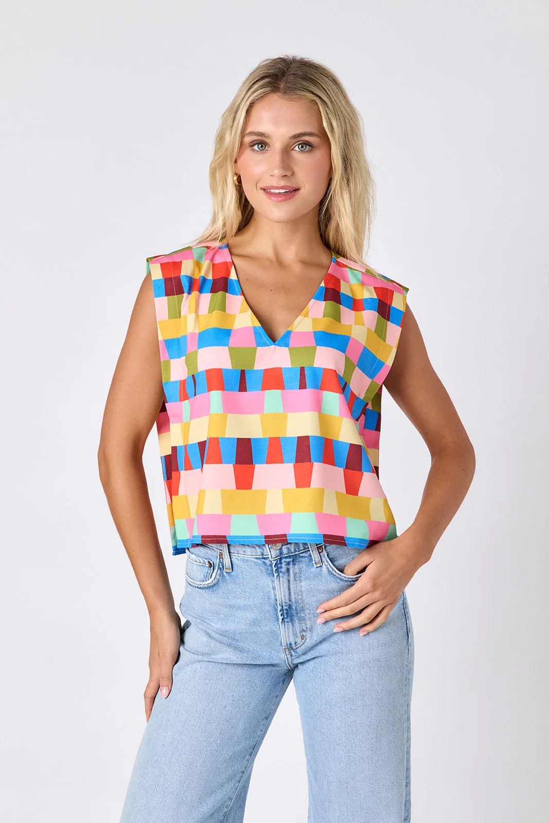 Cole Tank - Flattering V-Neck Top | CROSBY by Mollie Burch | CROSBY by Mollie Burch