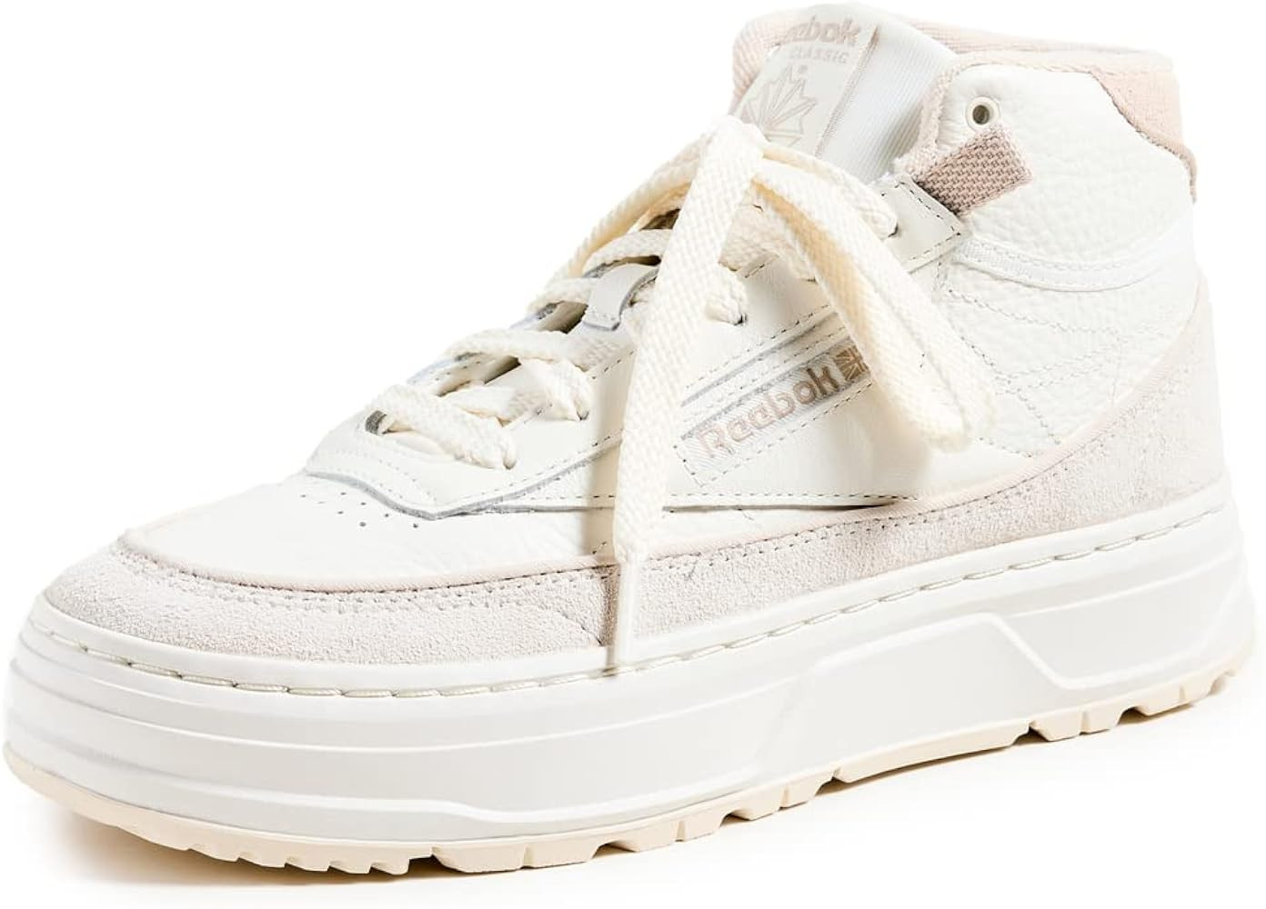 Reebok Women's Club C Geo Mid Sneakers | Amazon (US)