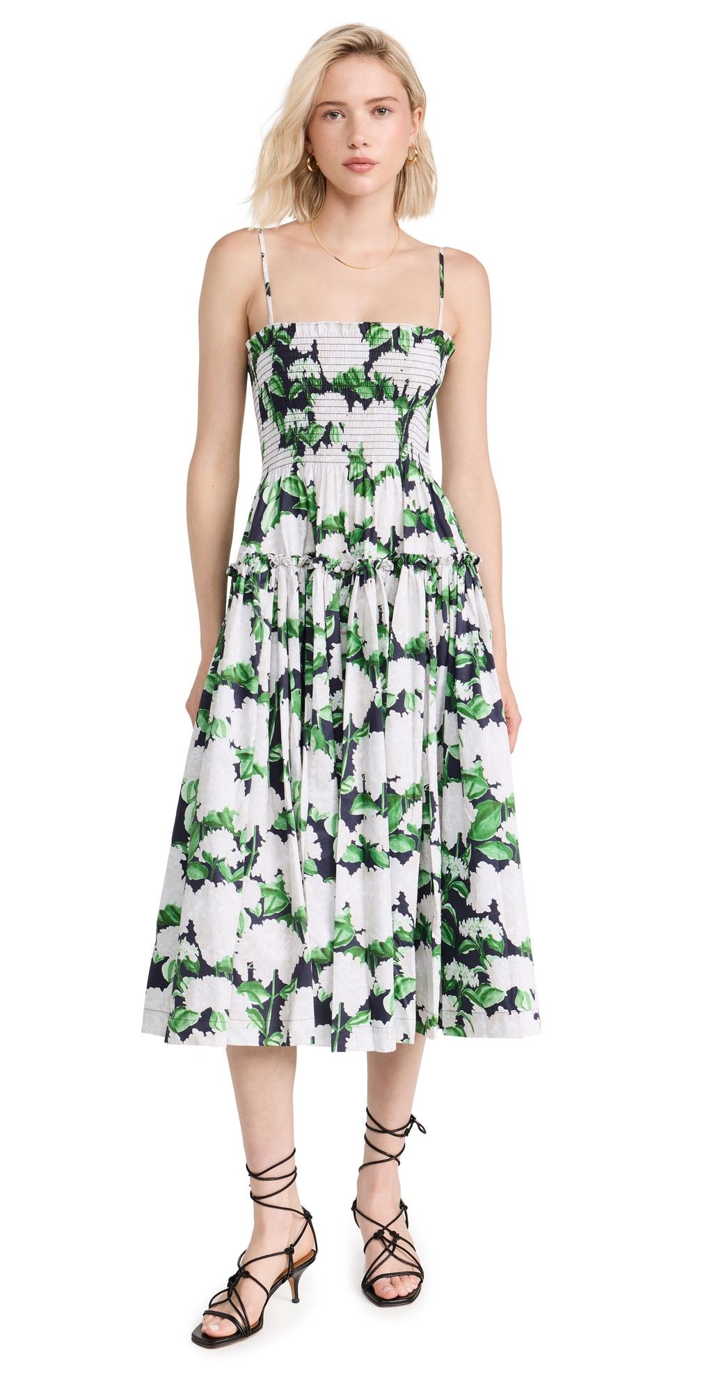 Hill House Home The Seraphina Nap Dress Night Bloom XS | Shopbop