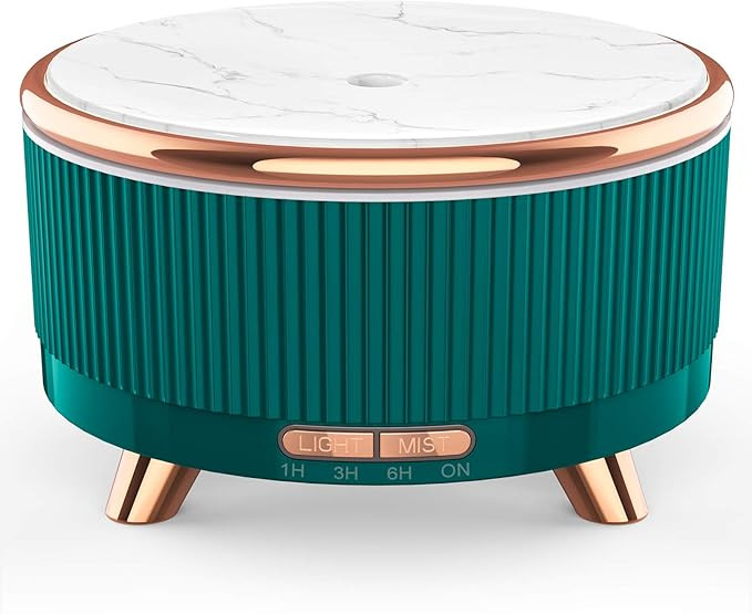 Diffusers for Essential Oils Large Room, 500ml Aromatherapy Diffuser，Ultrasonic Mist Humidifier... | Amazon (US)