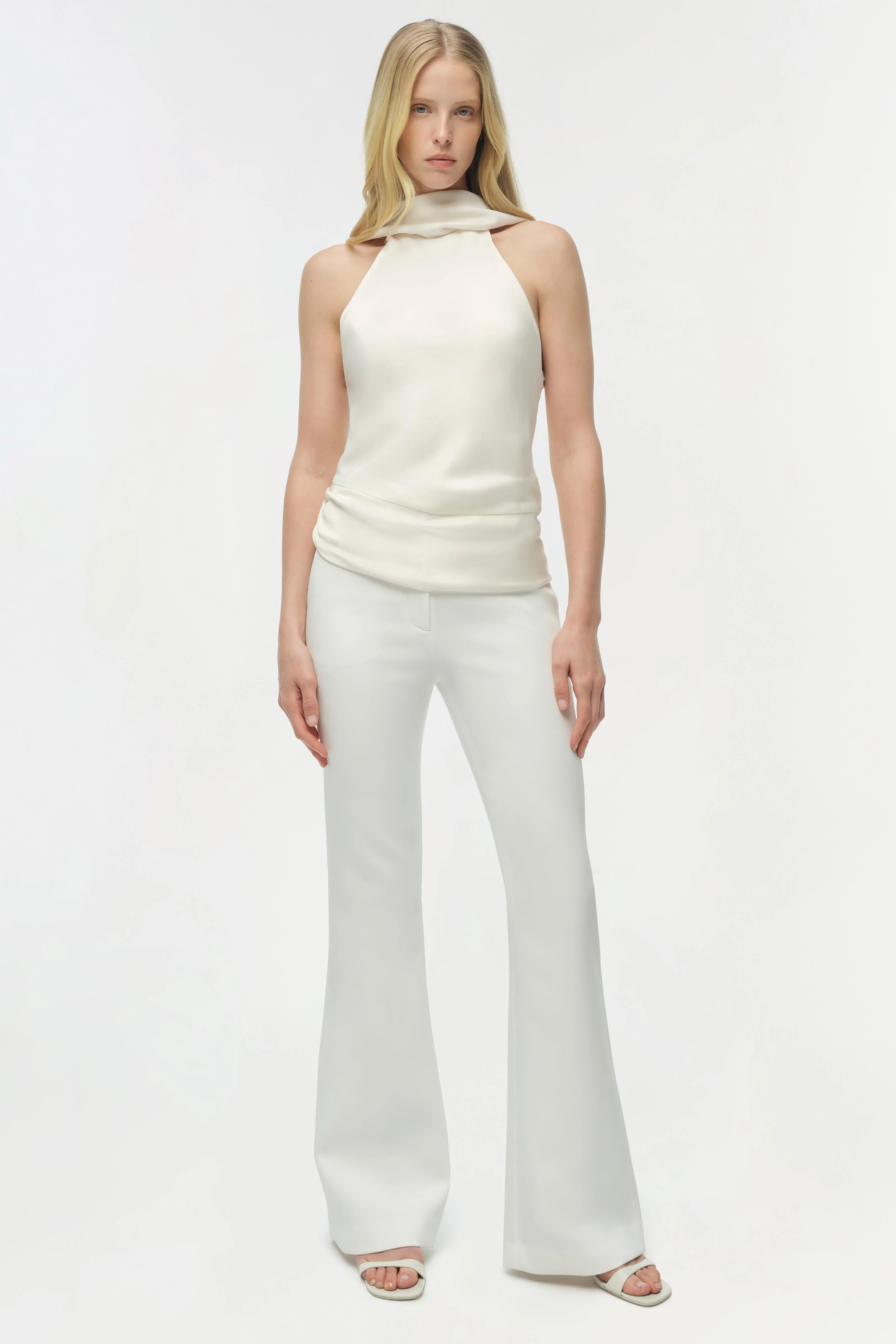 Samira Satin Cape Top | Simkhai