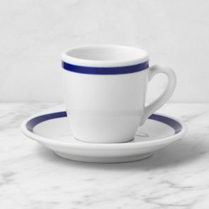 Brasserie Espresso Cups & Saucers | Williams-Sonoma