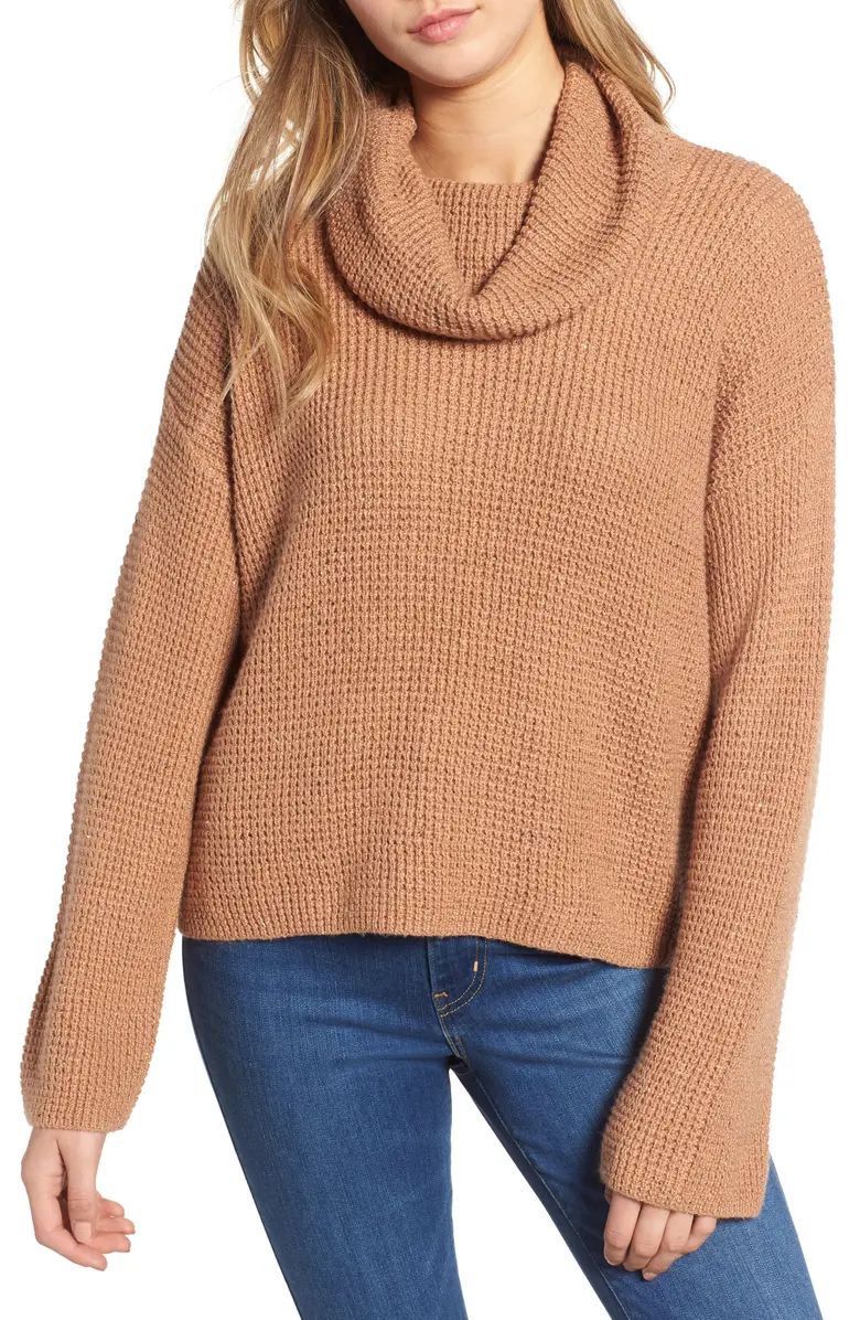 BP. Chunky Thermal Cowl Neck Sweater | Nordstrom