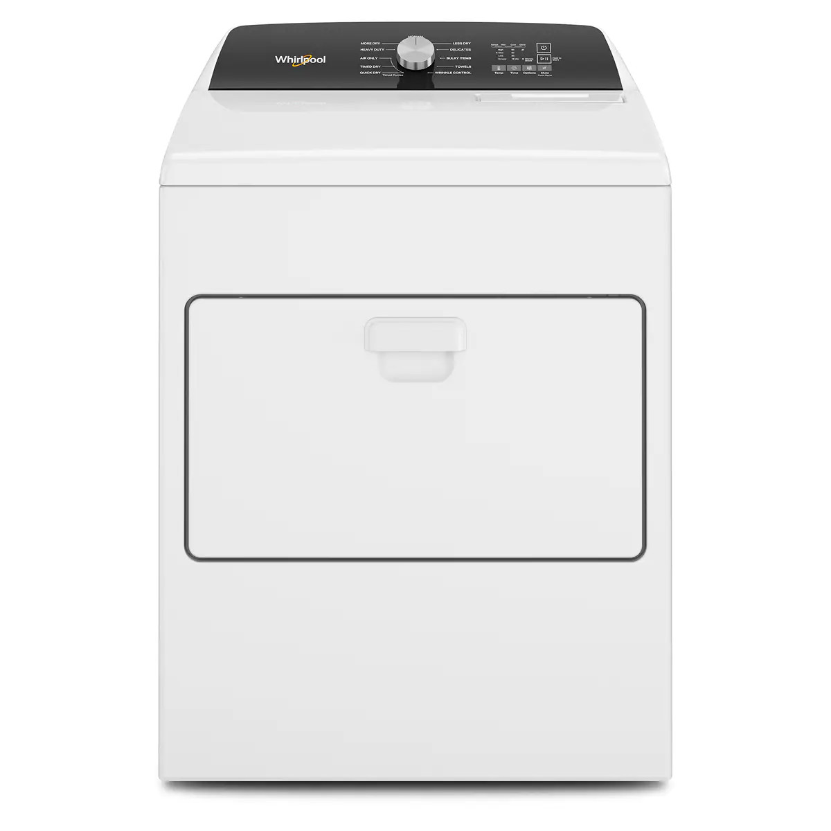 Whirlpool Moisture Sensing 7-cu ft Vented Electric Dryer ( White ) | WED5010LW | Lowe's