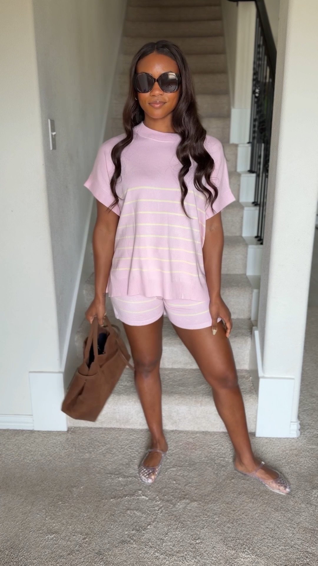 Ordered size small in set
Shoes: regular size 

#LTKootd #LTKmorningroutine #LTKSeasonal