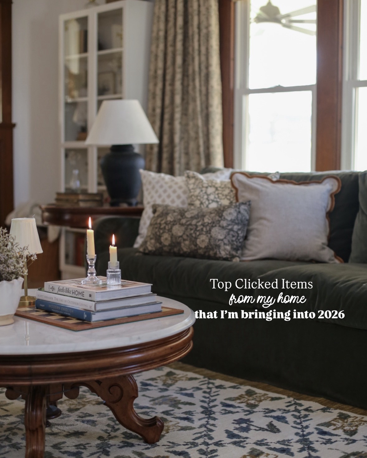 Looking back on 2025 I loved seeing how all the things I love in my home are the very things that have brought so many of you here. 

That’s the beautiful thing about this platform, not only do I get to help inspire your spaces but I get to be inspired by so many of yours!

Here’s some of my top clicked items from 2025 that I’m bringing into the New Year! Comment SHOP below to shop all these finds! 

#LTKSeasonal #LTKHome