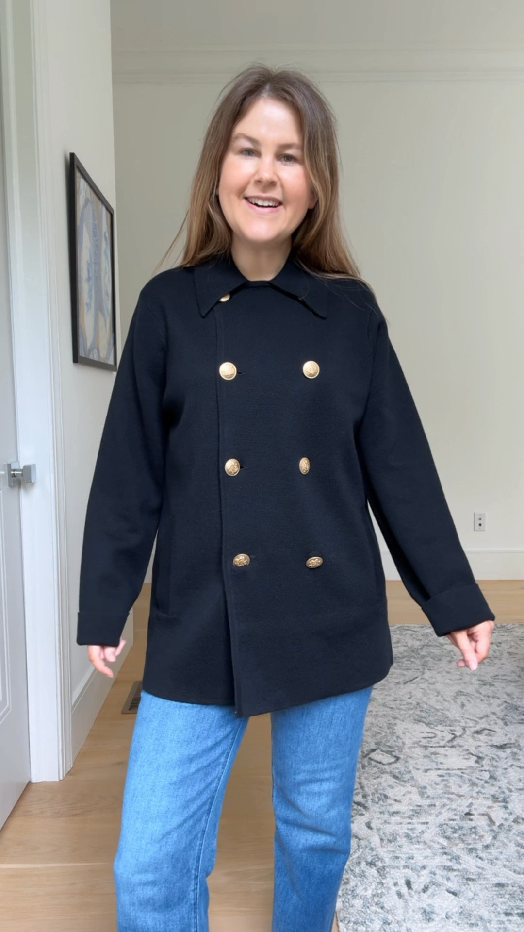 My sweater blazers and my cardigan are all on sale right now! I’m wearing size small in everything. These blazers sometimes run a little large, but I kept my normal size so they weren’t too fitted and could accommodate a layering top. These are great for work, travel, or weekend. Other color options available! Black sweater blazer, cream sweater blazer, striped lady jacket cardigan 

#LTKStyleTip #LTKWorkwear #LTKFindsUnder100