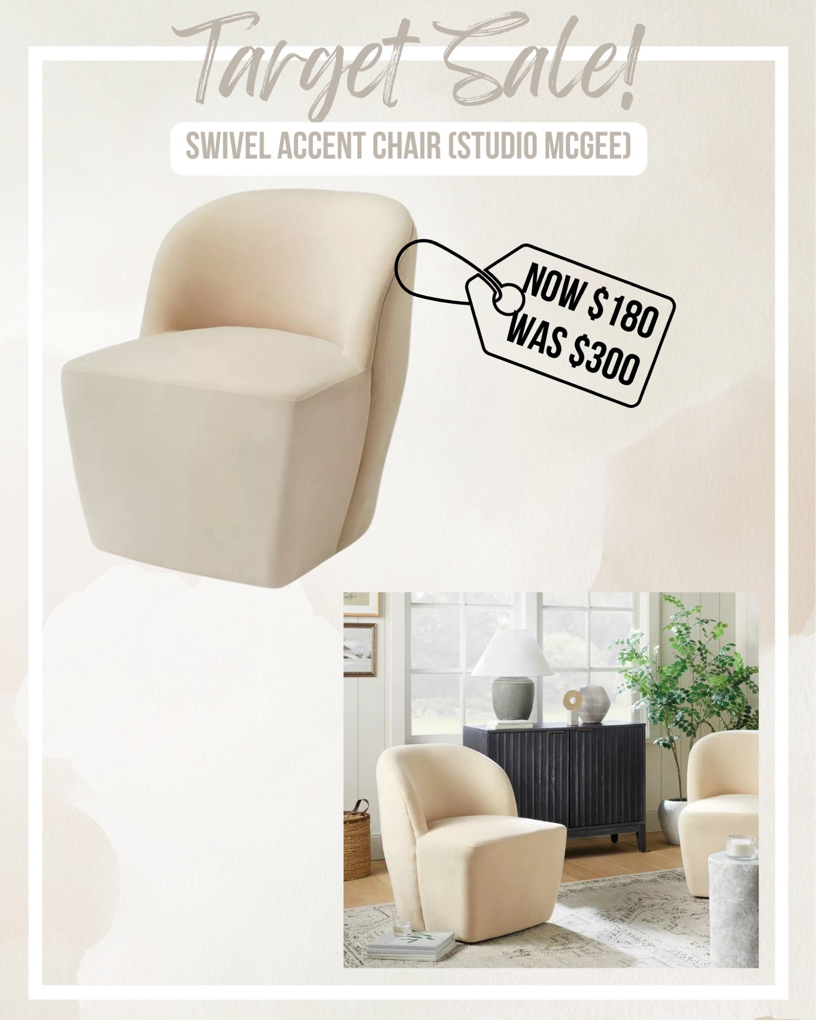 Pasadena Swivel Accent Chair … curated on LTK