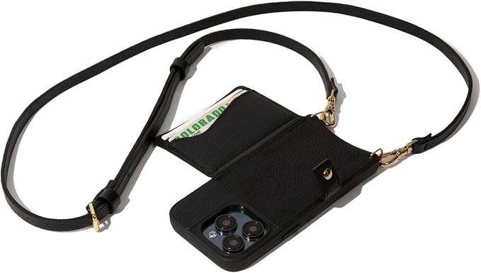 Bandolier Mila Crossbody Wallet Phone Case [MagSafe Compatible] for iPhone 16 Pro. 100% Genuine P... | Amazon (US)