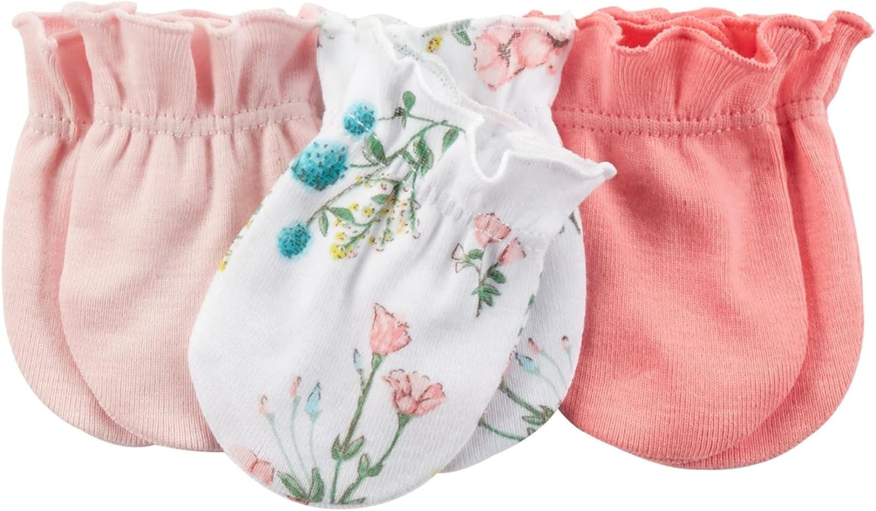 Carter's Baby Girls' Mittens (Baby) - Pink - 0-3M | Amazon (US)