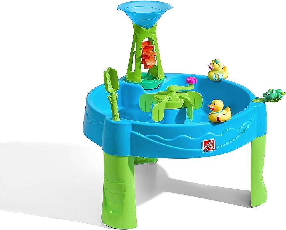 Step2 Duck Dive Kids Water Table with Water Tower & 5-Pc Accessory Set – Multicolor | Amazon (US)