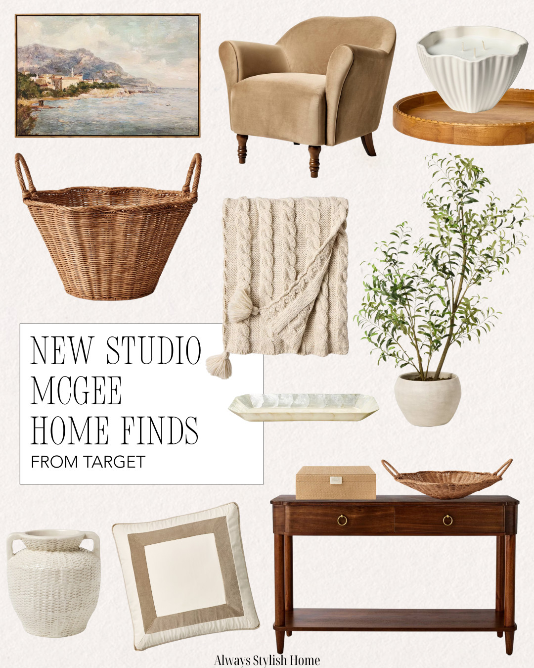 Freshen up your space with the Studio McGee x Target spring home new arrivals 🌸 These timeless pieces feature light neutrals, natural textures, and elevated details that are perfect for spring refresh season. #StudioMcGee #TargetHome #SpringHomeDecor #TargetFinds #StudioMcGeeStyle #SpringRefresh #NeutralHome #ModernClassic #AffordableHomeDecor #HomeInspo #LTKHome #LTKFinds #LTKSpring 

 #LTKSeasonal #LTKHome #LTKFindsUnder50