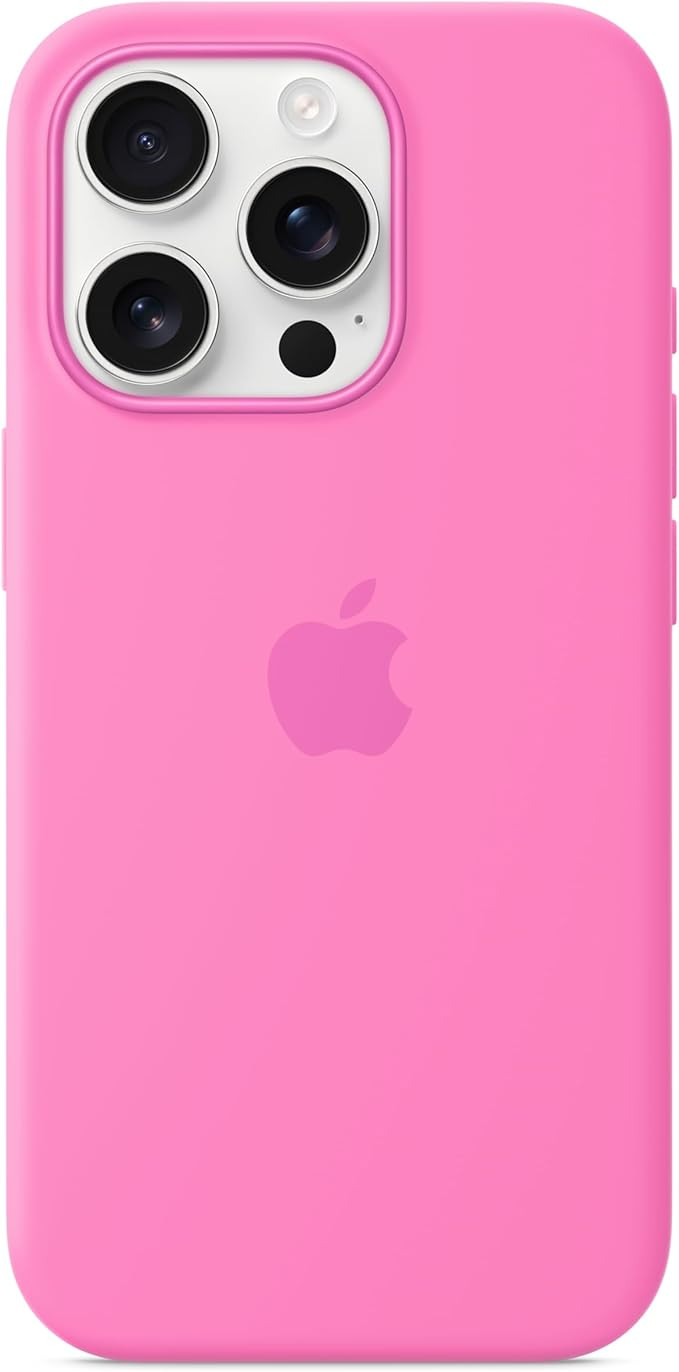 Apple iPhone 16 Pro Silicone Case with MagSafe and Camera Control - Peony ​​​​​​​ | Amazon (US)