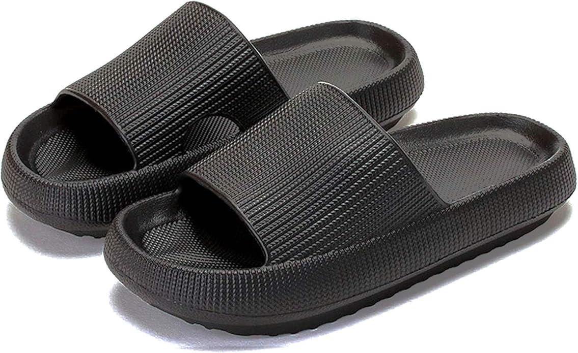 rosyclo Cloud Slippers for Women and Men, Massage Shower Bathroom Non-Slip Quick Drying Open Toe ... | Amazon (US)