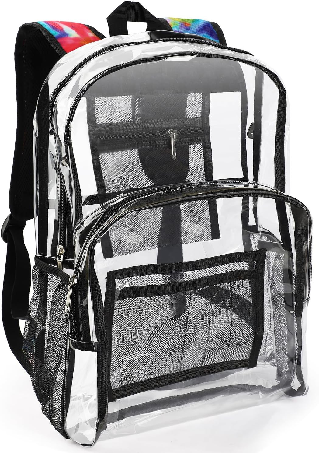 emissary Clear Backpack Stadium Approved, Heavy Duty Clear Backpacks For School, Clear Bookbag Fo... | Amazon (US)