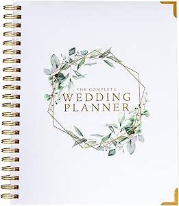 Wedding Planner & Organizer - Floral Gold Edition - Diary Engagement Gift Book & Calendar | Amazon (US)