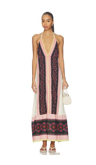 Free People Cubana Maxi Dress in Ivory. - size XS | Revolve Clothing (Global)