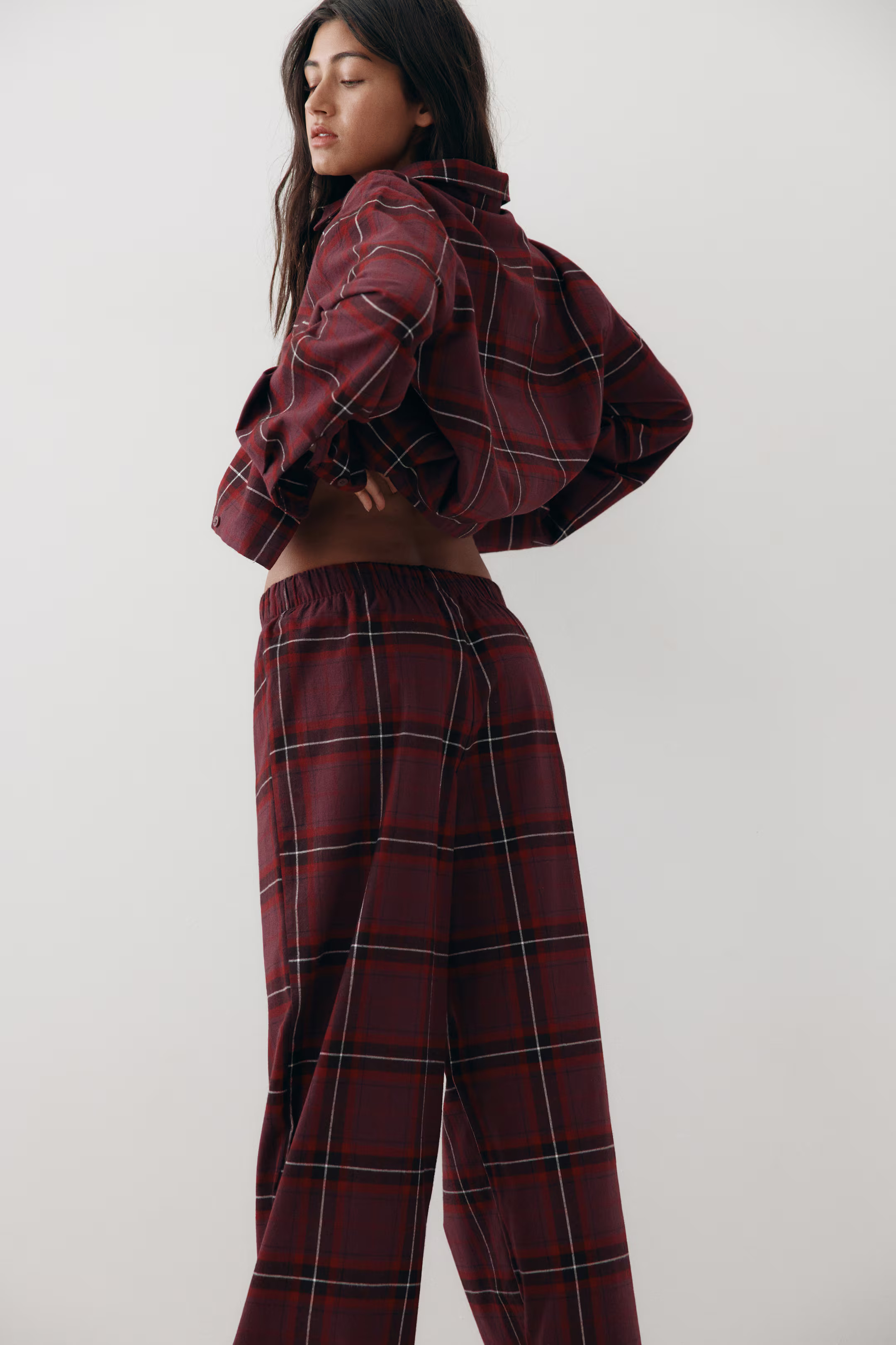 Cotton flannel pyjamas | H&M (UK, MY, IN, SG, PH, TW, HK)