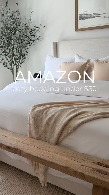 Amazon cozy bedding under $50

affordable cozy bedding | pillow inserts | throw blankets | linen pillow covers

#LTKVideo #LTKFindsUnder50 #LTKHome