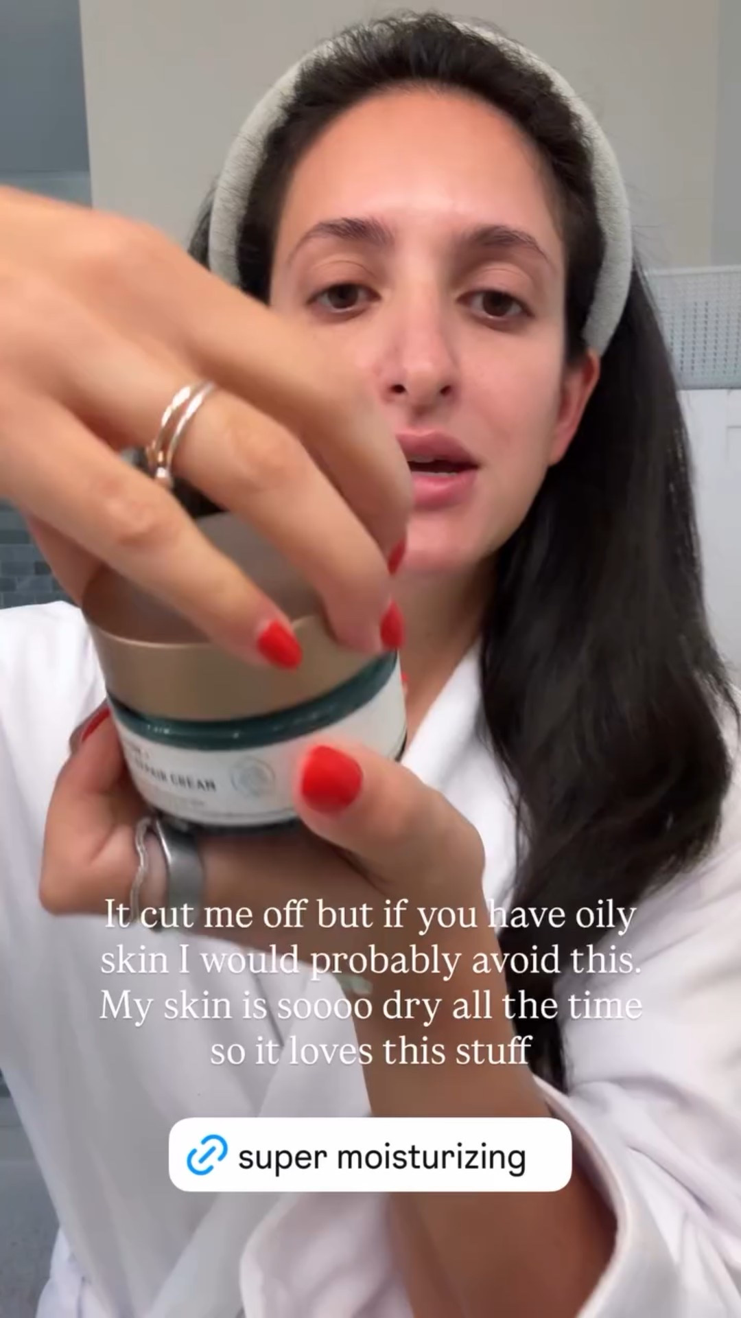 It cut me off but if you have oily skin I would probably avoid this. My skin is soooo dry all the time so it loves this stuff

#LTKBeauty #LTKOver40