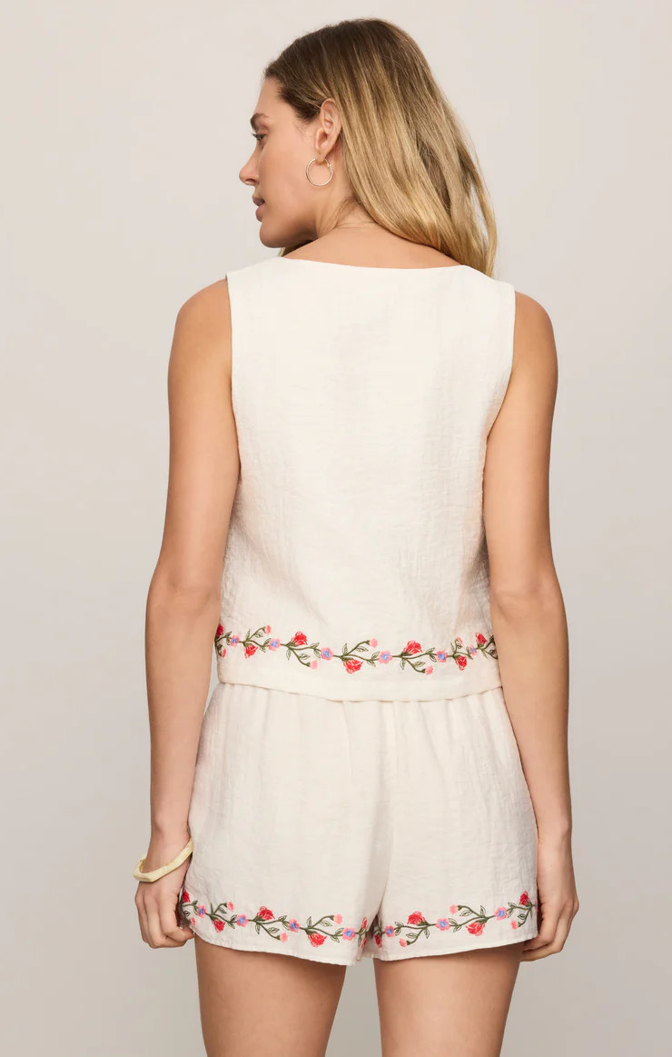 Charli Embroidered Tank | Z Supply
