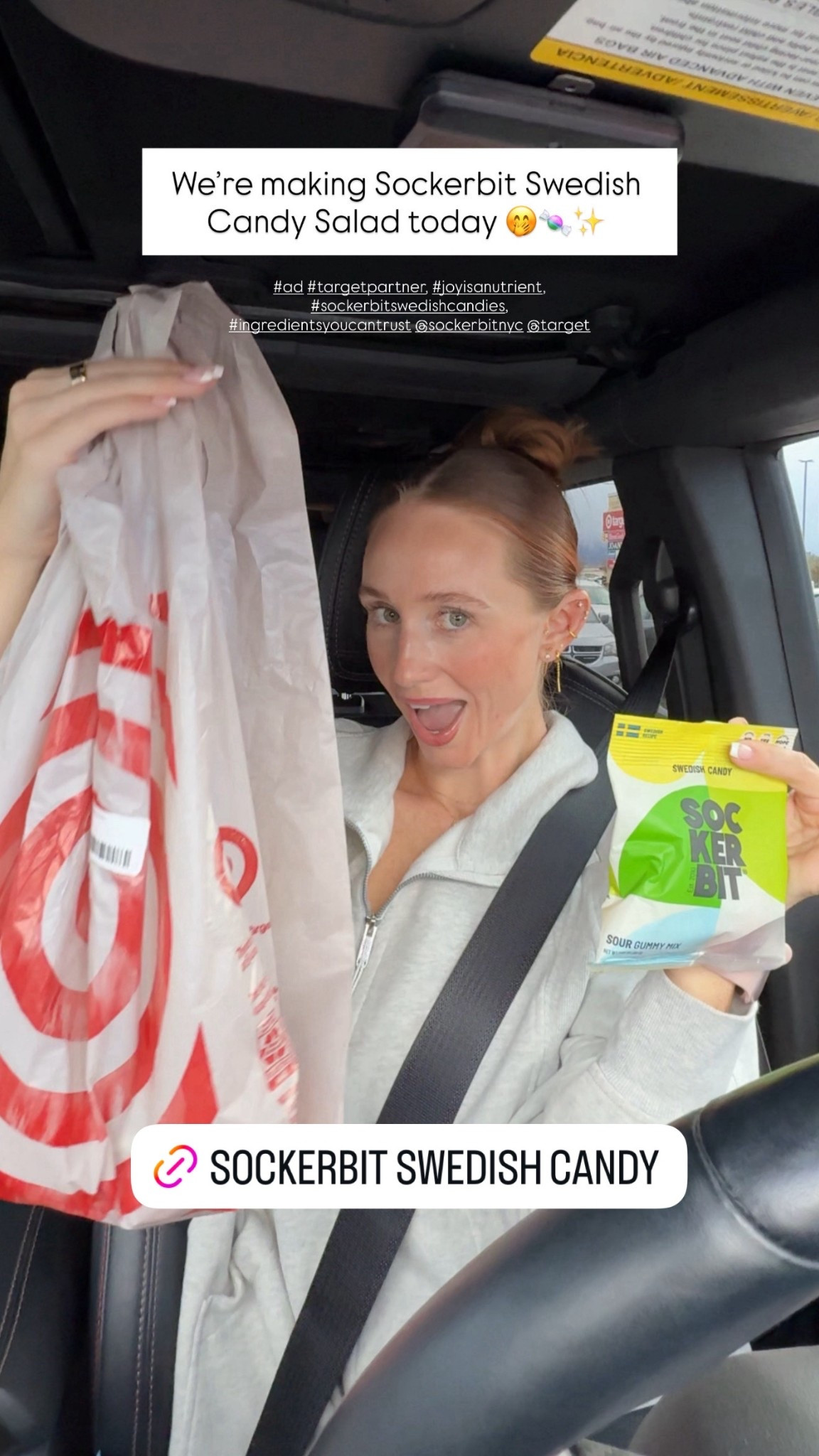 My favorite Sockerbit Swedish Candy from Target! #ad #targetpartner, #joyisanutrient, #sockerbitswedishcandies, #ingredientsyoucantrust @sockerbitnyc @target 